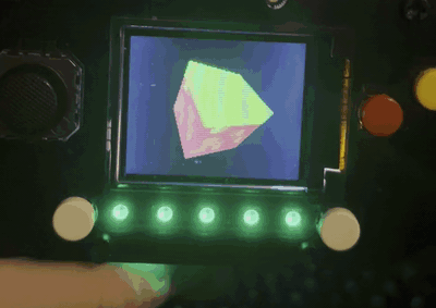 3D renderer running on embedded hardware